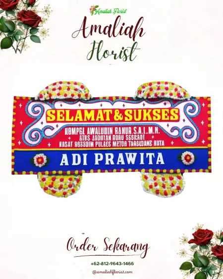 Papan Bunga Ucapan Selamat Lumbangsari