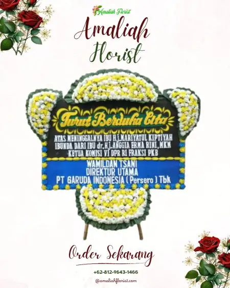 Papan Bunga Duka Lumbangsari